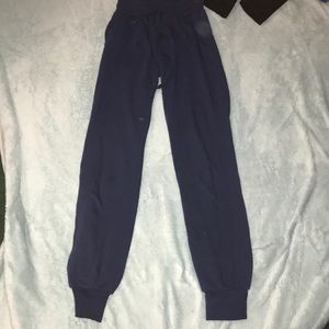 Blue joggers